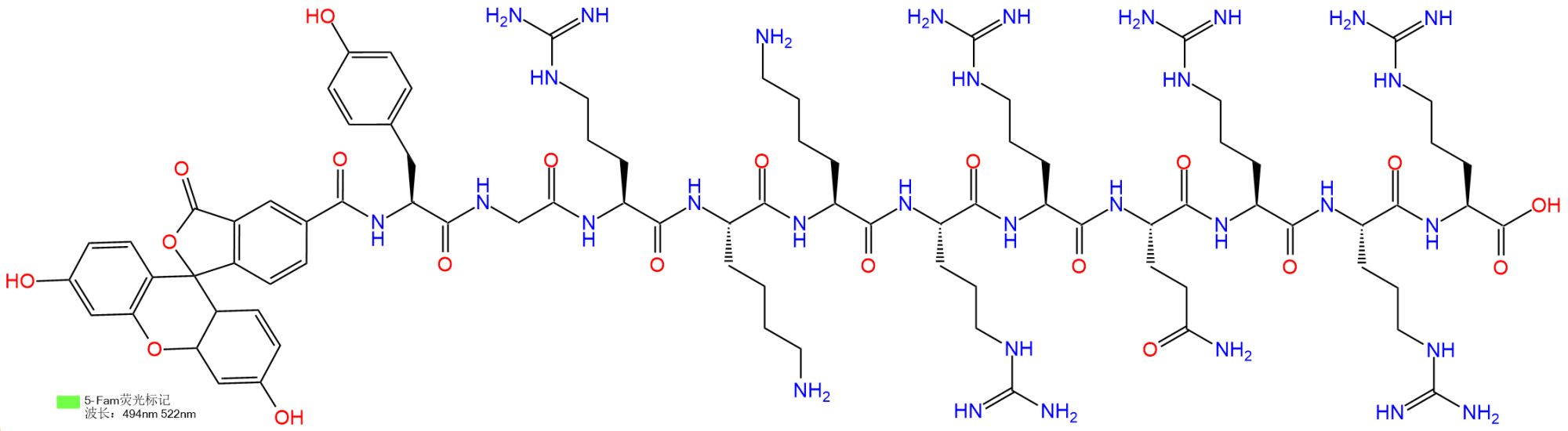 5-FAM-HIV-1 tat Protein (47-57).png